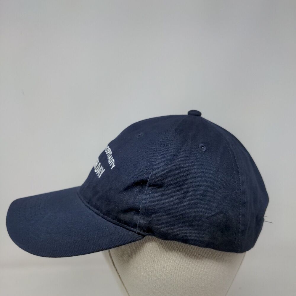 Concord Hospitality Share Day Strapback Hat Blue One Size 6 Panel Apollo - Picture 3 of 7